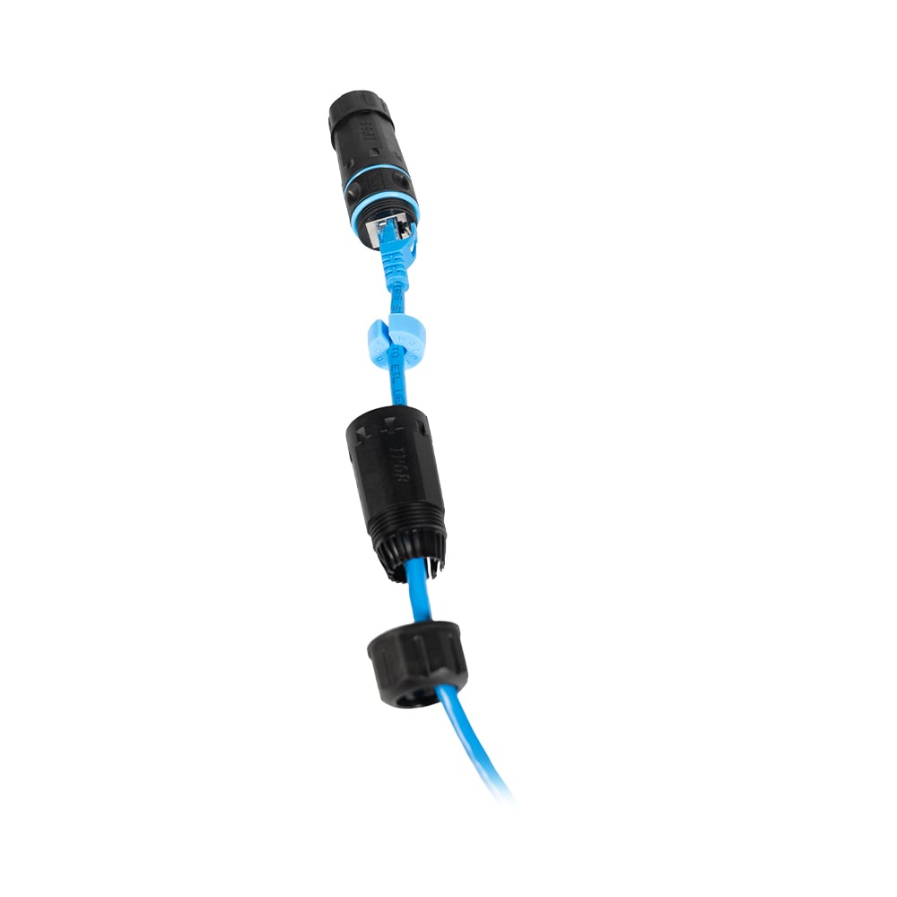 Соединитель NVC-RJ45 / IP68 водонепроницаемый