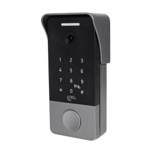 2 МП Відеопанель Light Vision RIO FHD(KEY) Silver зі зчитувачем Mifare та клавіатурою