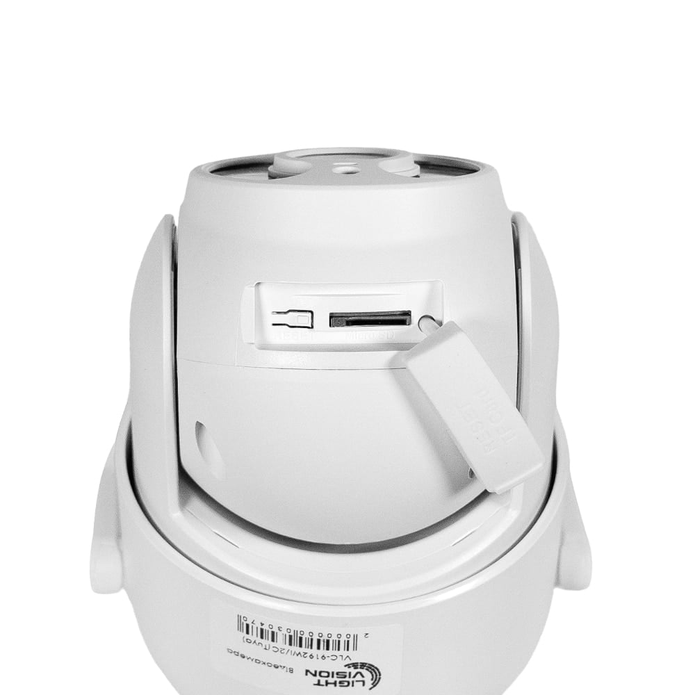4 МП IP PTZ-видеокамера с WiFi (2*2 МП) Light Vision VLC-9192WI/2C (Tuya) 3.6 мм+3.6 мм, ИК+LED-подсветка, с микрофоном