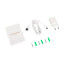 4 МП IP PTZ-видеокамера с WiFi (2*2 МП) Light Vision VLC-9192WI/2C (Tuya) 3.6 мм+3.6 мм, ИК+LED-подсветка, с микрофоном