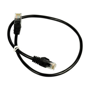 Патч-корд мережевий Trinix UTP RJ-45 CAT.5 1m Black