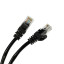 Патч-корд сетевой Trinix UTP RJ-45 CAT.5 1m Black