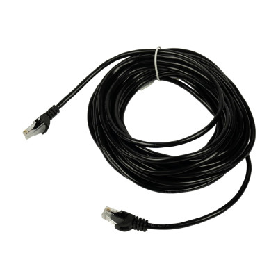Патч-корд сетевой Trinix UTP RJ-45 CAT.5 25m Black