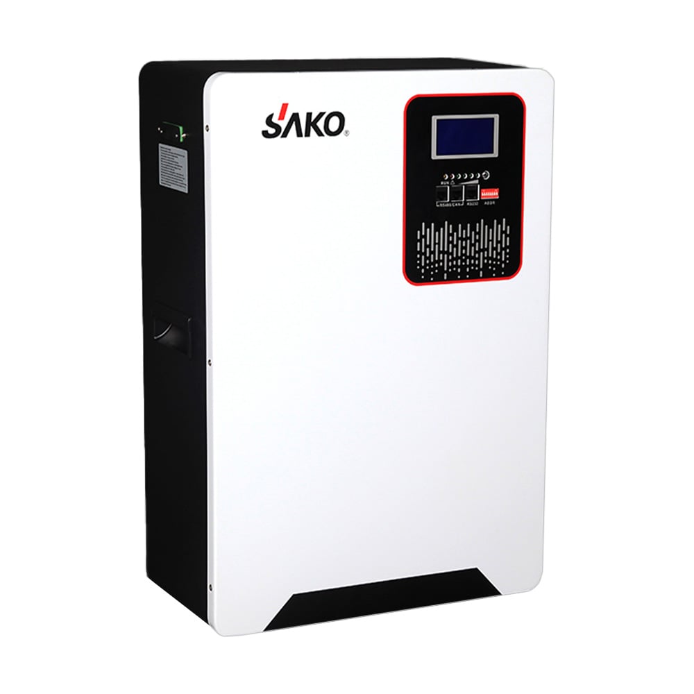 Акумуляторна батарея Sako SK-51.2V120Ah Li-Sun series LiFePo4 літій-залізо-фосфатна 120Аг 51.2В 6144Втг, настінний монтаж