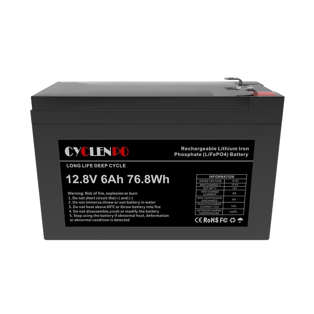 Аккумуляторная батарея литий-железо-фосфатная 12.8В 6Ач Cyclen 12.8V 6AH LiFePo4