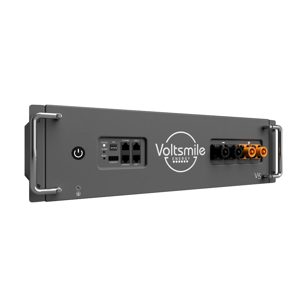 Аккумуляторная батарея LiFePO4 48В 2400Втг Voltsmile V5 монтаж в стойку 19"