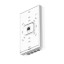 Точка доступа настенная WiFi 5 Cudy AP1300 Wall с поддержкой Mesh двухдиапазонная гигабитная AC1200