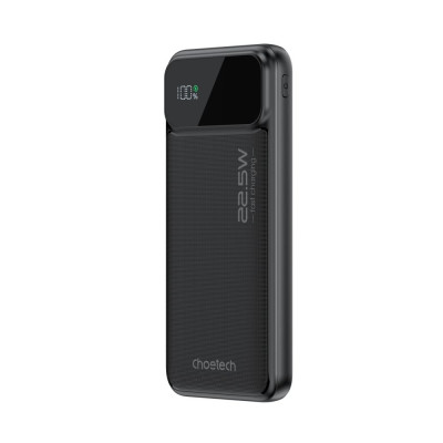 Повербанк Choetech B728 10000 mAh 22.5 W чорний з швидкою зарядкою