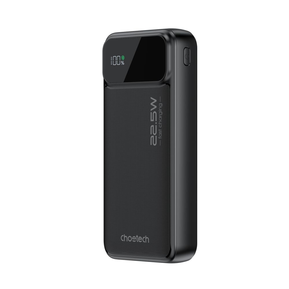 Повербанк Choetech B729 20000 mAh 22.5 W черный с быстрой зарядкой