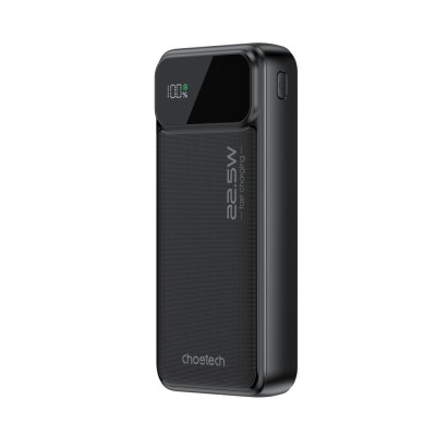 Повербанк Choetech B729 20000 mAh 22.5 W черный с быстрой зарядкой