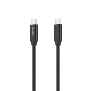 Кабель Choetech ХСС-1036 240 W 2хUSB-C 2 м чорний з швидкою зарядкою