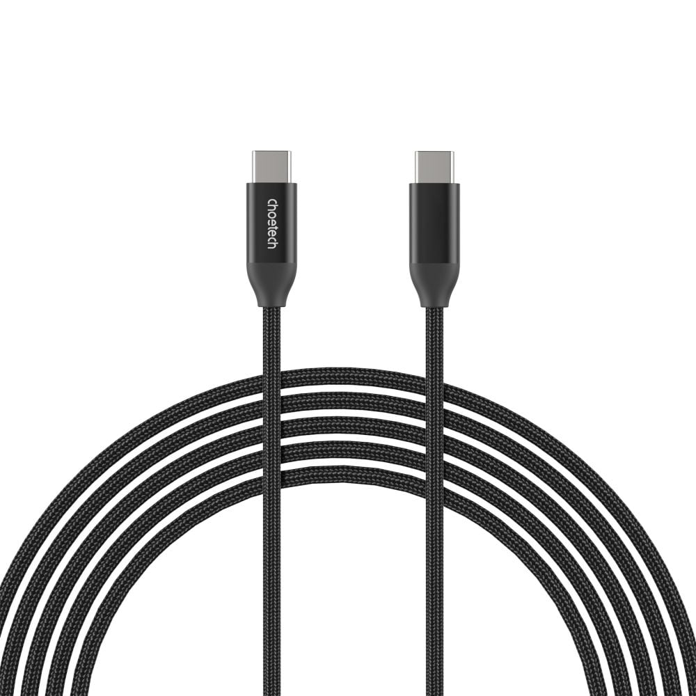 Кабель Choetech ХСС-1036 240 W 2хUSB-C 2 м черный с быстрой зарядкой