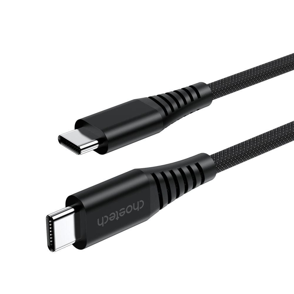 Кабель Choetech ХСС-1051 240 W 2хUSB-C 1.8 м черный магнитный с быстрой зарядкой
