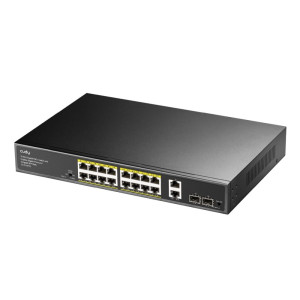 16-портовий PoE-комутатор Cudy GS1018PS2 200 Вт некерований гігабітний 