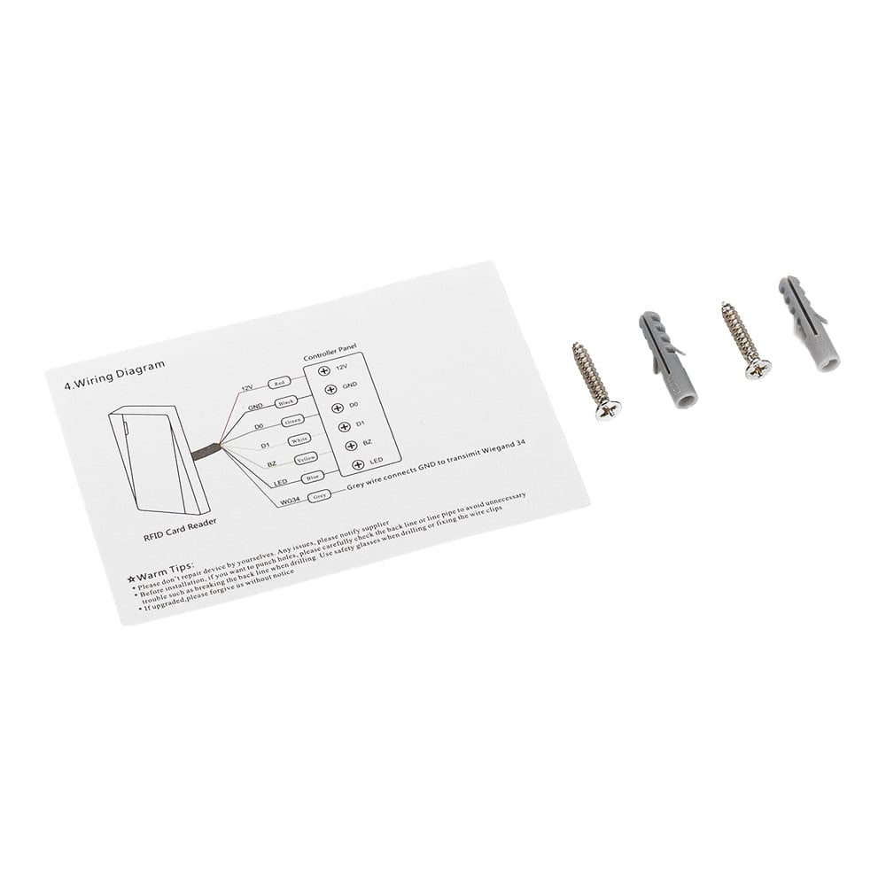 Считыватель карт EM-Marine Trinix TRR-1201EW White водонепроницаемый