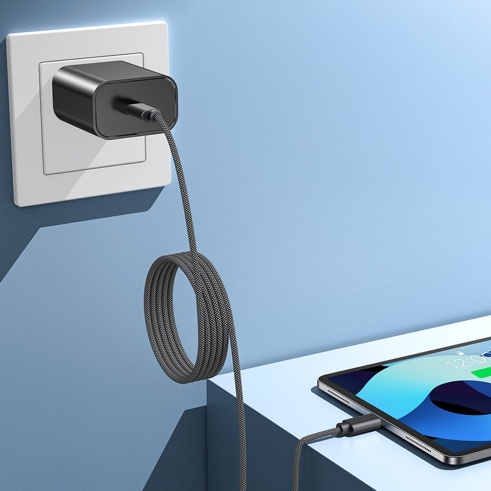 Кабель Choetech ХСС-1052 USB-C to USB-C Magnetic PD3.1 240 Вт 1.2 м черный