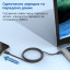 Кабель Choetech ХСС-1052 USB-C to USB-C Magnetic PD3.1 240 Вт 1.2 м черный