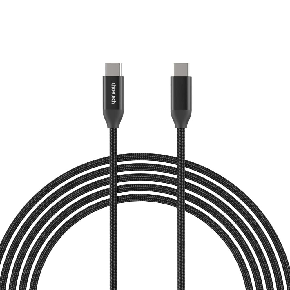 Кабель Choetech ХСС-1035 USB-C to USB-C PD3.1 240 Вт 1 м чорний