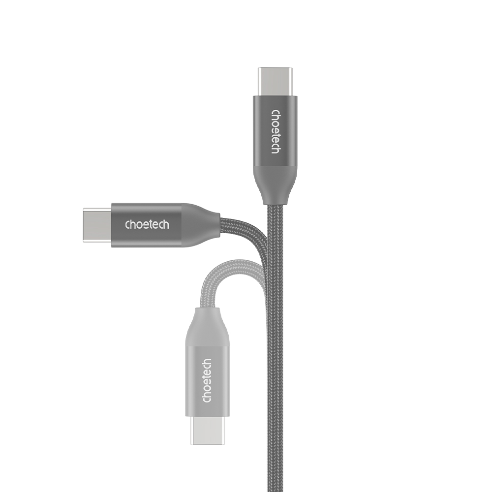 Кабель Choetech ХСС-1035 USB-C to USB-C PD3.1 240 Вт 1 м чорний