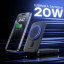 Повербанк Choetech B750 10000 mAh черный с подставкой + быстрой и беспроводной зарядкой смартфонов и Apple Watch