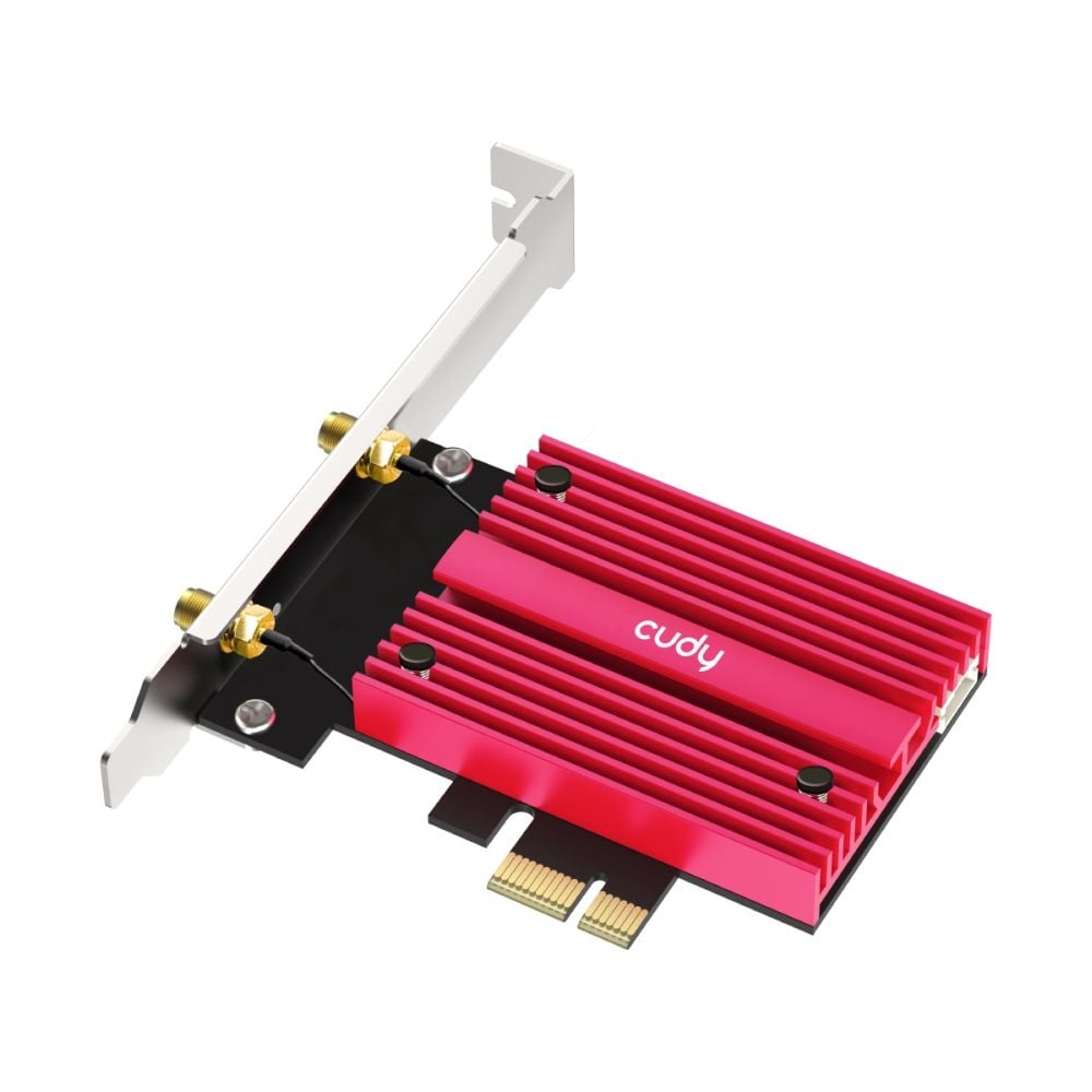 Адаптер Cudy WiFi 7 Cudy WE9300S BE9300 PCI Express тридіапазонний з Bluetooth 5.4