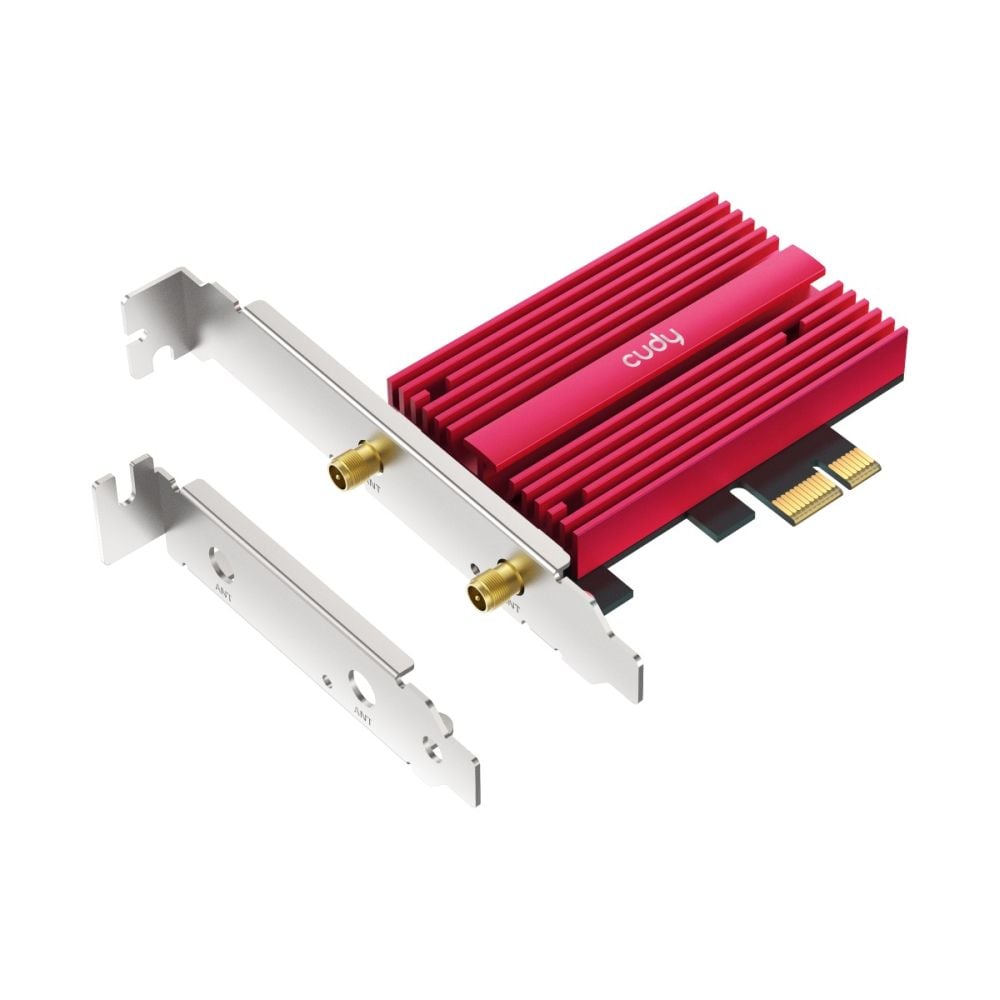 Адаптер Cudy WiFi 7 Cudy WE9300S BE9300 PCI Express тридіапазонний з Bluetooth 5.4