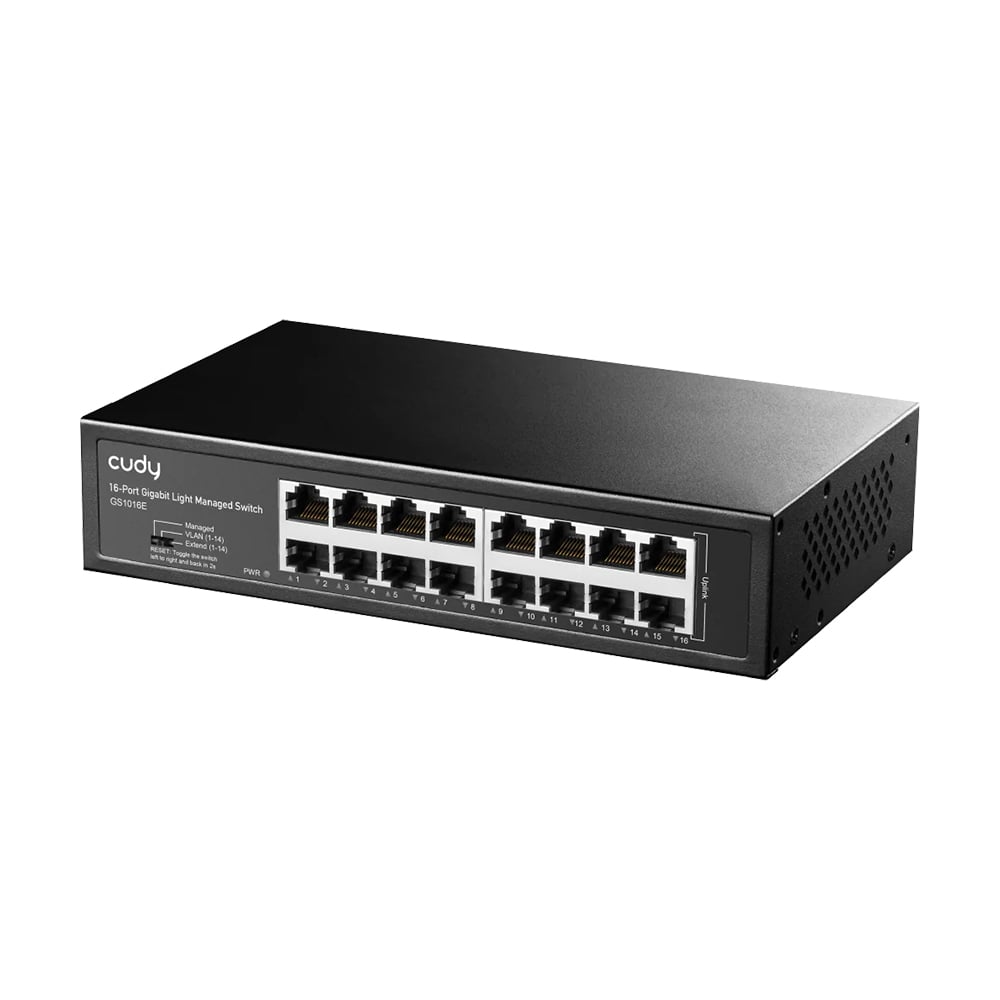 Коммутатор 16-портовый Cudy GS1016E гигабитный с функциями управления