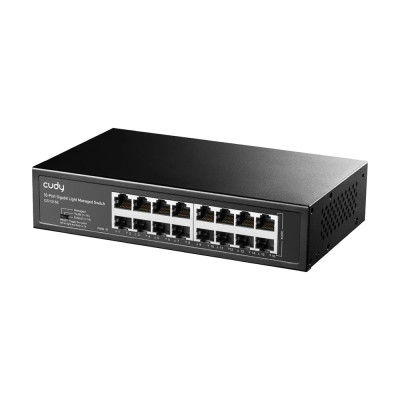 Коммутатор 16-портовый Cudy GS1016E гигабитный с функциями управления