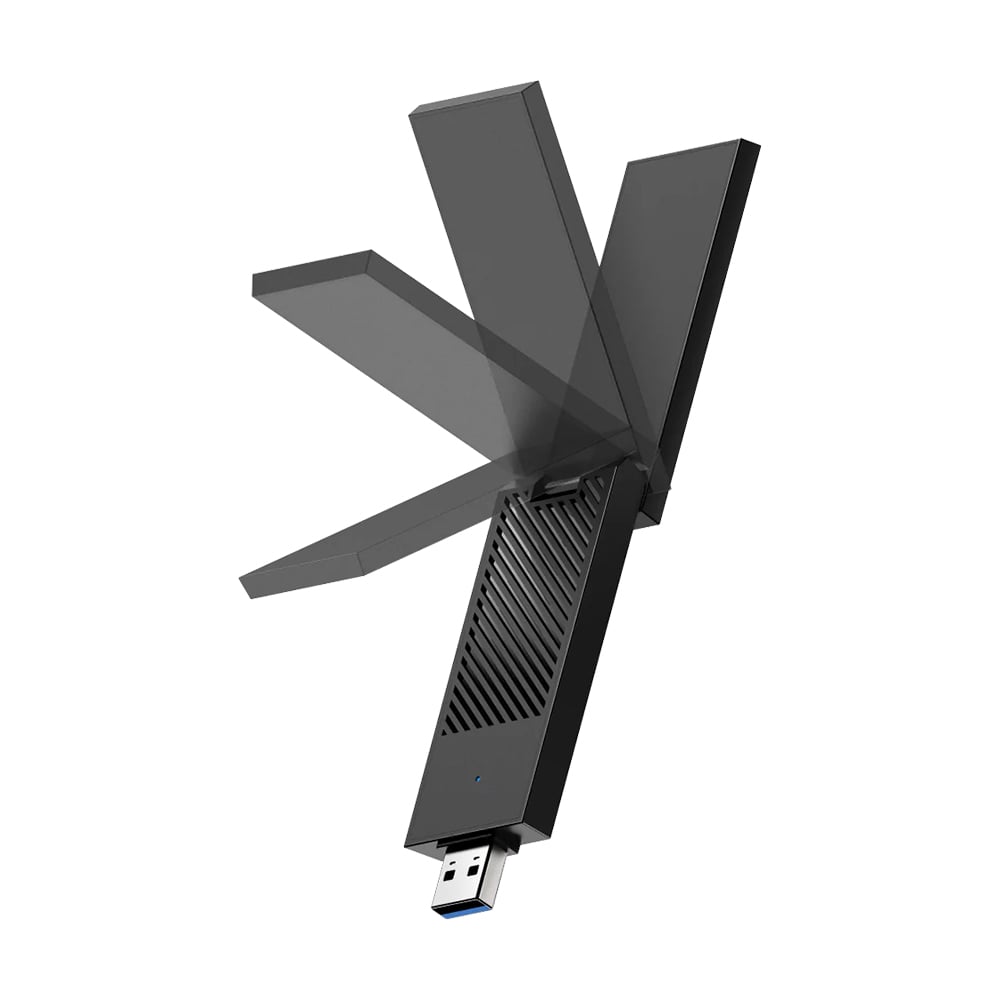 Адаптер WiFi 6E Cudy WU5400 трёхдиапазонный с USB 3.0 AX5400