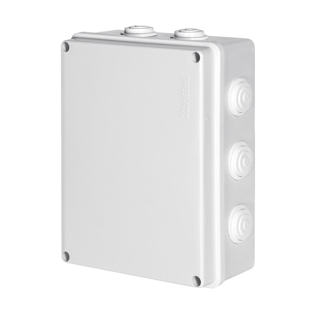 Коробка розподільна Light Vision VLC-04BX 200*155*80 мм з кабельними вводами 