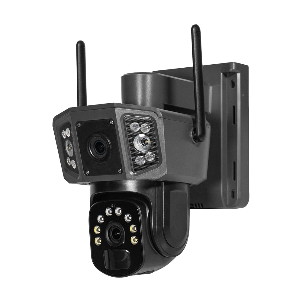 3 Мп+3 Мп 4G IP камера Light Vision VLC-9230IG/2C3S (Solar) f=4 мм с солнечной панелью на аккумуляторных батареях