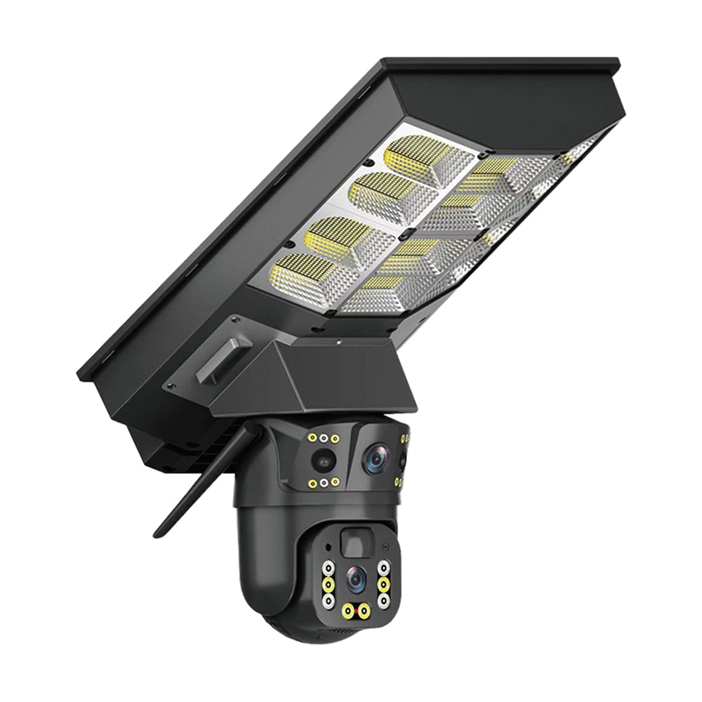3 Mп+3 Mп WiFi IP камера Light Vision VLC-1030WIA/2C (Lamp+Solar) f=4 мм на акумуляторних батареях з прожектором та сонячною панеллю 