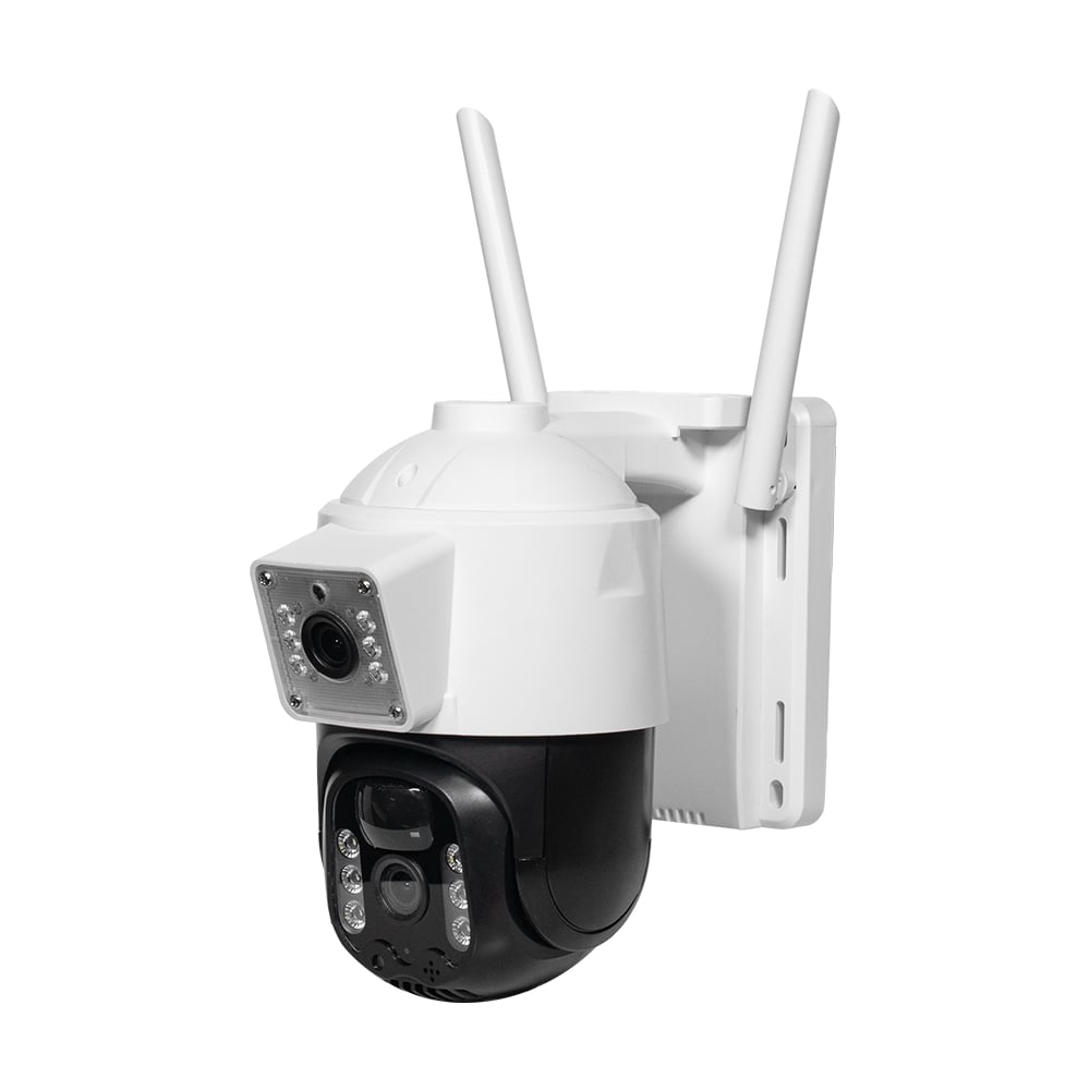 3 Мп+3 Мп Wi-Fi IP PTZ-камера Light Vision VLC-9530WIA/2C (Solar) f=4 мм с солнечной панелью на аккумуляторных батареях
