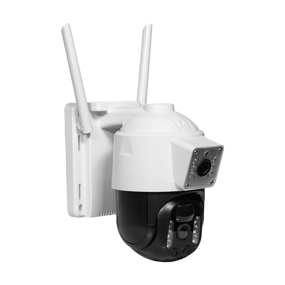 3 Мп+3 Мп Wi-Fi IP PTZ-камера Light Vision VLC-9530WIA/2C (Solar) f=4 мм с солнечной панелью на аккумуляторных батареях