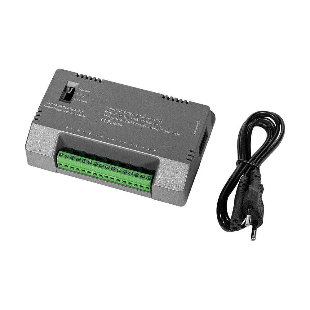 Блок питания Kraft KRF-1208B (8CH) 96W