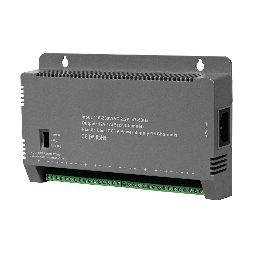 Блок живлення Kraft KRF-1216B (16CH) 200W