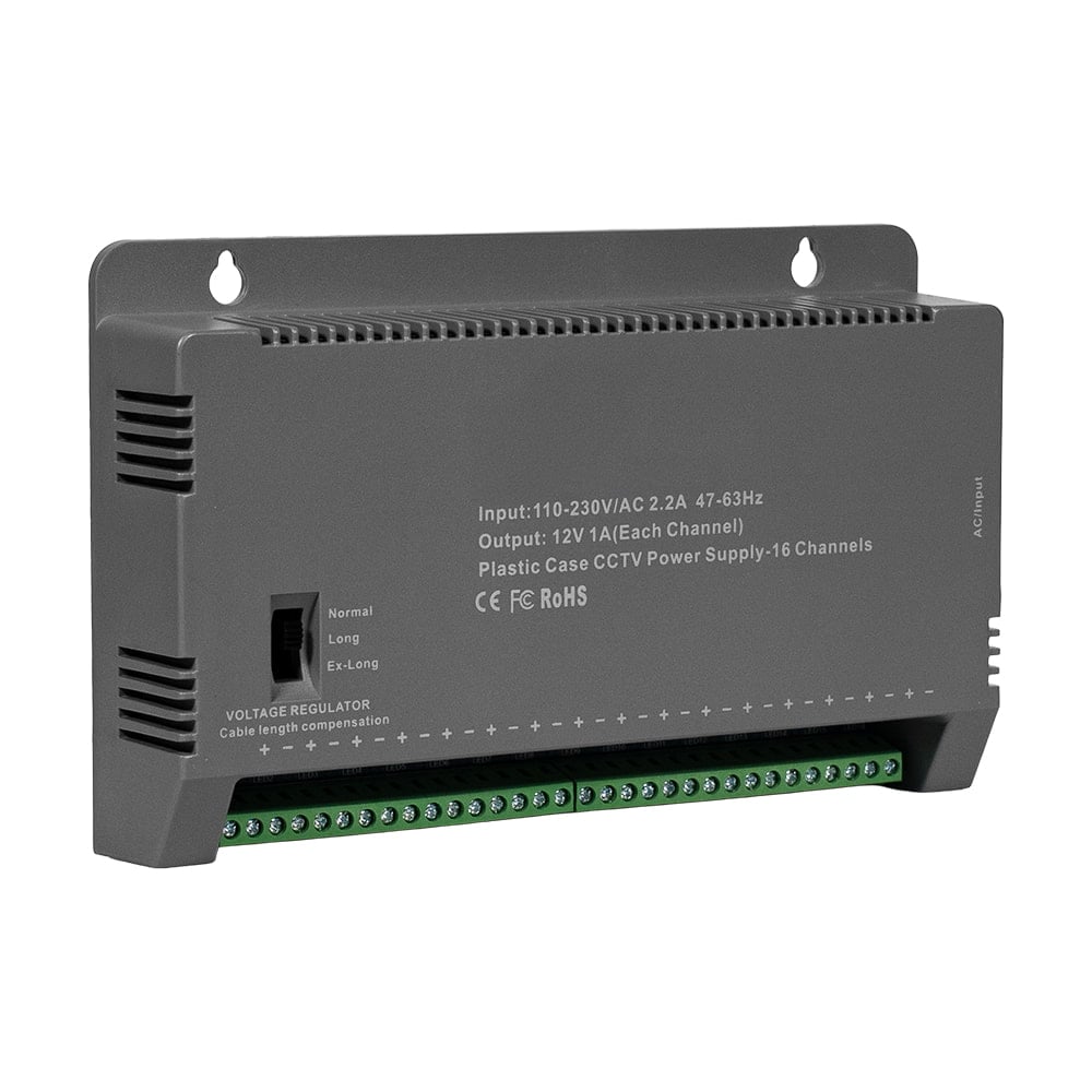 Блок живлення Kraft KRF-1216B (16CH) 200W