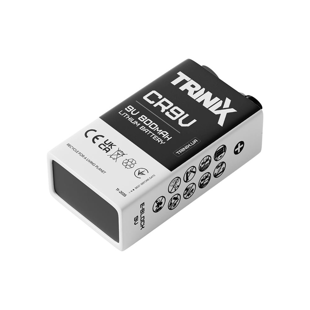 Батарея Trinix CR9V 9V LiMnO2 800mAh