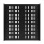 Серверна полиця Trinix TRX-800D/SH Black для комутаційної шафи глибиною 800 мм