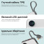 Повербанк Choetech B695 White QC3.0 PD3.0 10000mAh беспроводная зарядка смартфонов и Apple Watch