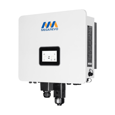 Гібридний однофазний інвертор 6kW Megarevo R6KL1DA-G2S 2 MPPT WiFi для сонячних панелей 