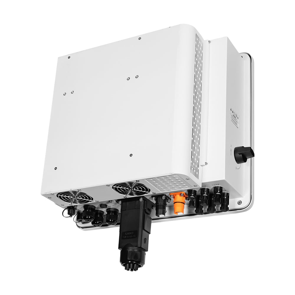 Гібридний однофазний інвертор 10kW Megarevo R10KL1DA-G2S 2 MPPT WiFi для сонячних панелей 