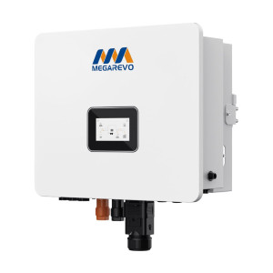 Гібридний однофазний інвертор 10kW Megarevo R10KL1DA-G2S 2 MPPT WiFi для сонячних панелей 