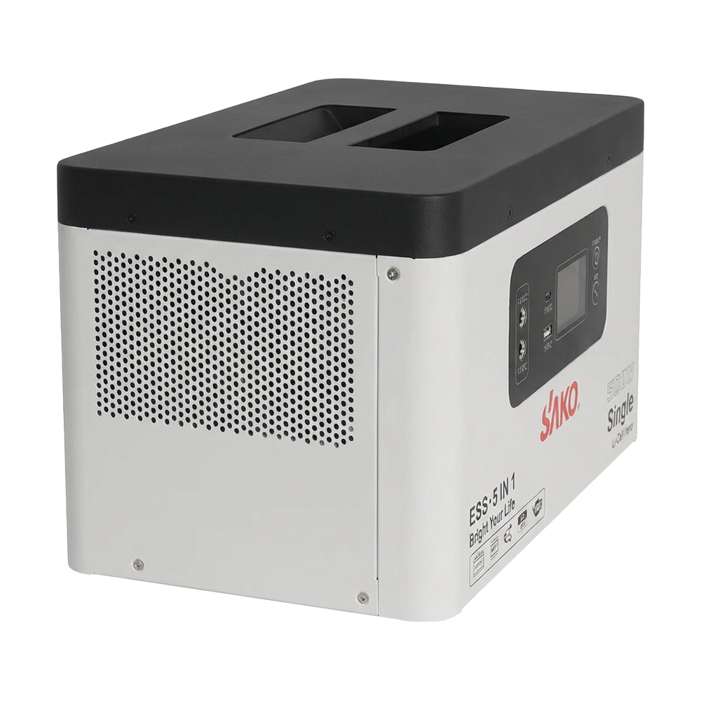 Портативная зарядная станция Sako Alpha-ESS-500W/1KWh LifePO4 500 Вт / 1004,8 Вт·ч