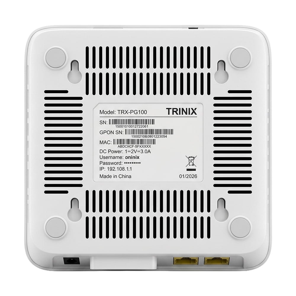 Абонентський оптичний термінал Trinix TRX-PG100 ХPON ONU GPON/EPON