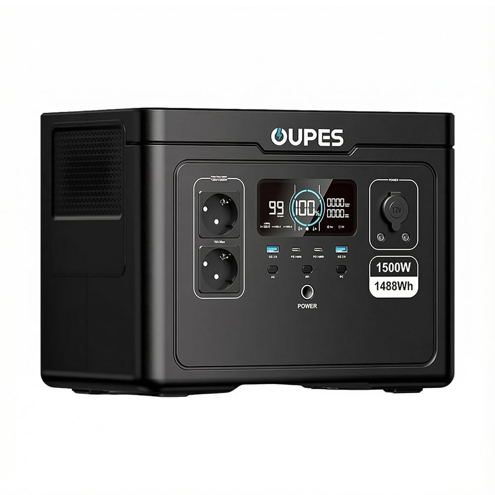 Портативна зарядна станція OUPES S015 (Exodus) LiFePO4 1500 В / 1488 Вт-год  