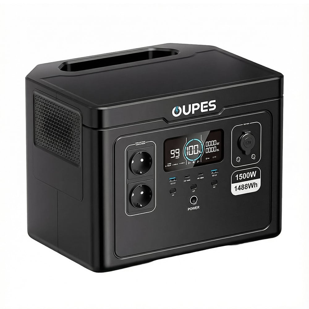Портативна зарядна станція OUPES S015 (Exodus) LiFePO4 1500 В / 1488 Вт-год  