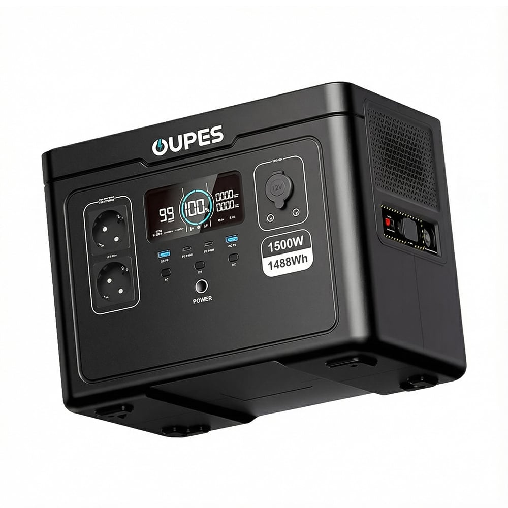 Портативна зарядна станція OUPES S015 (Exodus) LiFePO4 1500 В / 1488 Вт-год  