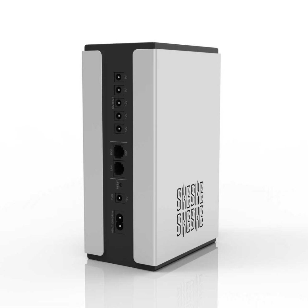 ДБЖ Mini UPS SKE SIRIUS (45W 30000mAh 5V/9V/12V/24V/PoE) для роутера та оптичного терміналу