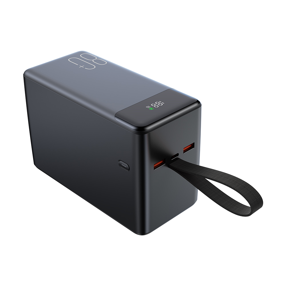 Повербанк Choetech B776 80000 mAh 22.5 W Black QC3.0 PD3.0 с дисплеем